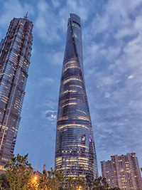 Shanghai Tower incorporates TROSIFOL in its construction